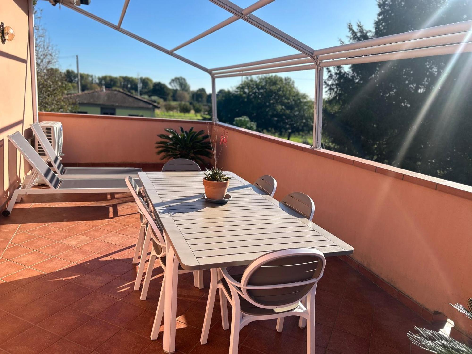 卢卡Albi'S House,Terrazza ,Wi-Fi, Parcheggio, Ac公寓 外观 照片